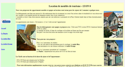 Desktop Screenshot of location-meuble-lyon.fr
